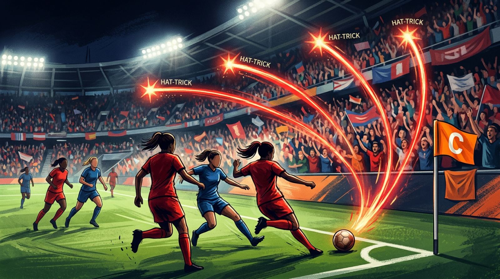 乐鱼网站_乐鱼（中国） - 鲁索帽子戏法创纪录，阿森纳女足3比0击败本菲卡 - 赛事报道